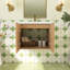 Meuble-lavabo mural 24 po avec plateau en résine-1572045542