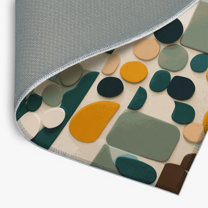 Tapis intérieur et extérieur à pois Drain Terrains, Rectangle 1 pi 6 po x 2 pi 6 po