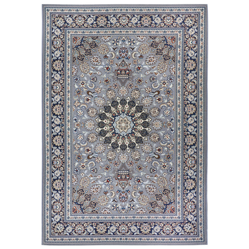 Flair Flatweave Blue/Brown Recommended Use Rug, Rectangle 160 x 235cm