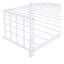 Lit double pleine grandeur en métal, blanc-1763863246