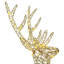 vidaXL 3D Reindeer with 140 LEDs Warm white-2113417296-2113417294