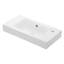 Minimal Ceramic 27.6'' L Bathroom Sink