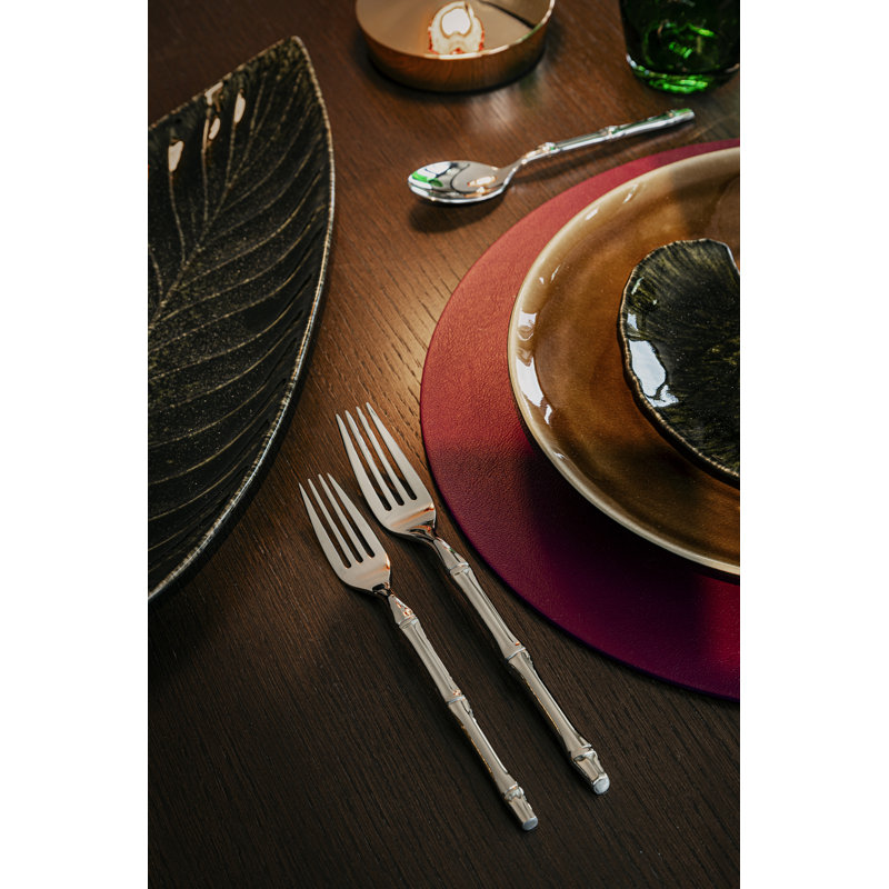 Bali Flatware Set - 20 Pieces, Silver