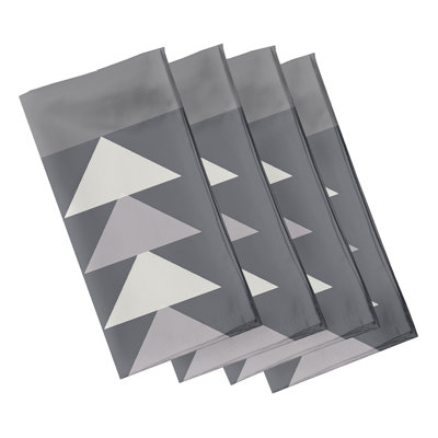 Polyester Geometric Square Napkin