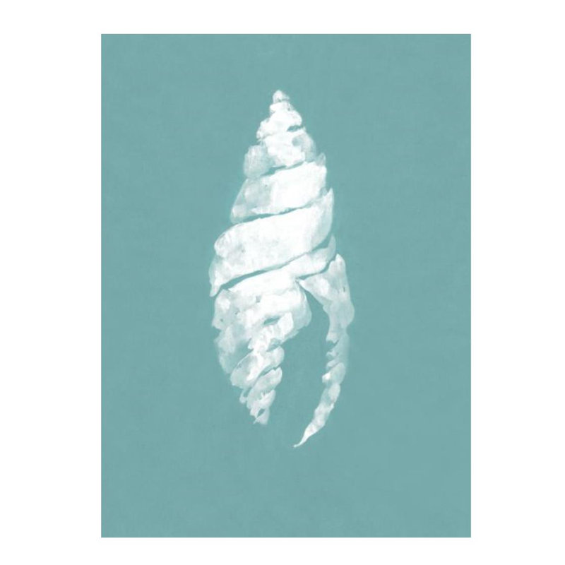 Pearl Shell I Print by Fern Cassidy, Glass Coat, 27" H x 20" W