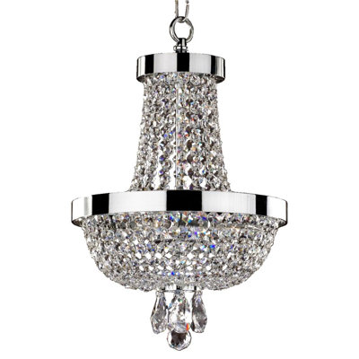 Wilhelm 3 - Light Chrome Unique/Statement Pendant