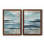 «Distant Drama I», ensemble de 2 peintures sur toile encadrées-654027377-654027376