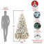 Arbre de Noël à mémoire de forme 5/6 / 7Ft PVC (avec lumière)-1125301087
