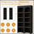Free Standing 5 Tier Bookshelves, Bookcases Set of 2, Farmhouse Two-Tone Storage Cabinet with Adjustable Shelves, Modern 72H Kitchen Pantry Cabinet for Living Room, Home Office-1297484738