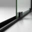Porte de douche coulissante semi-sans cadre l 56 à 60 po x H 72 po, verre trempé transparent Scgg 5/16 po (8 mm)