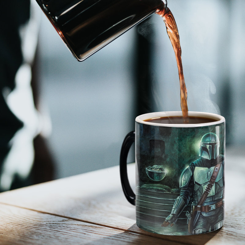 Tasse thermosensible Star Wars (The Mandalorian - This Is The Way) Morphing Mugs®
