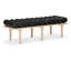 Banc rembourré en similicuir Landon Boutis-270568447-328055112