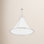 Swift Single Light Glass Steel Dimmable Pendant