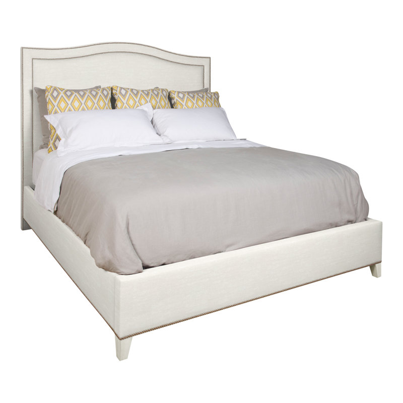 Caroline/Casey Upholstered Bed, Yes, Wrenn, Nadia Parchment