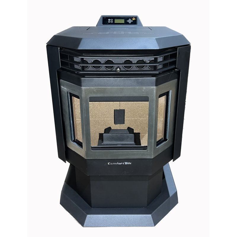 Poêle à granules HP21-Black-SS