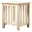 Solid Wood End Table