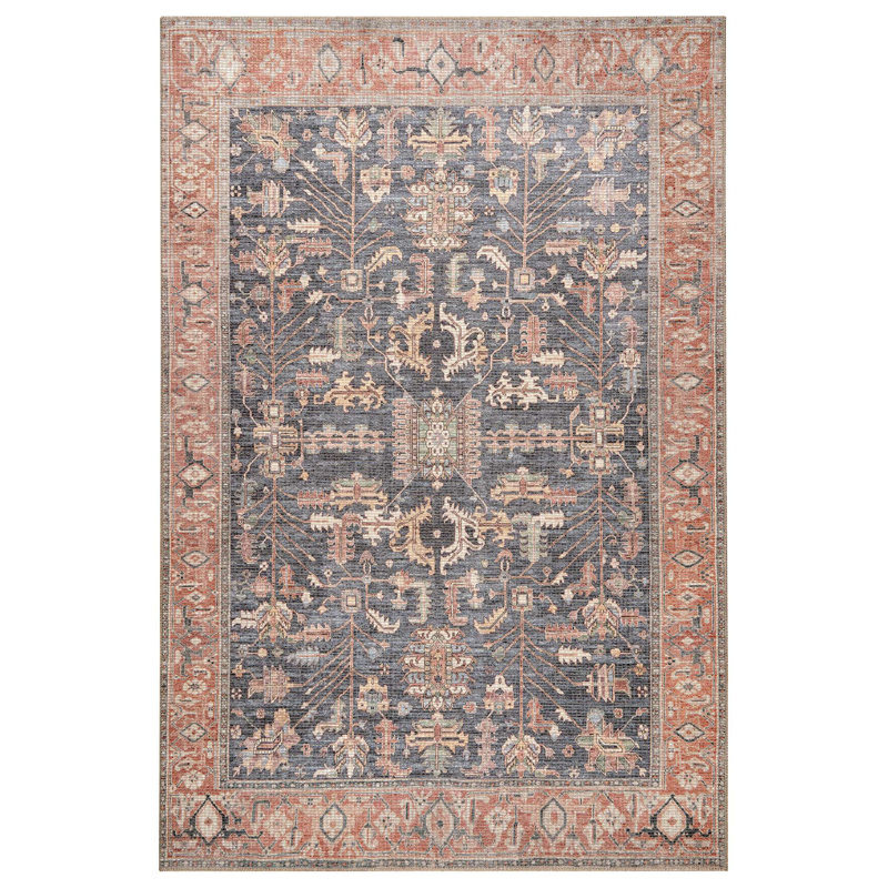 Avalon Persian Border Area Rug, Rectangle 5' x 7'6"