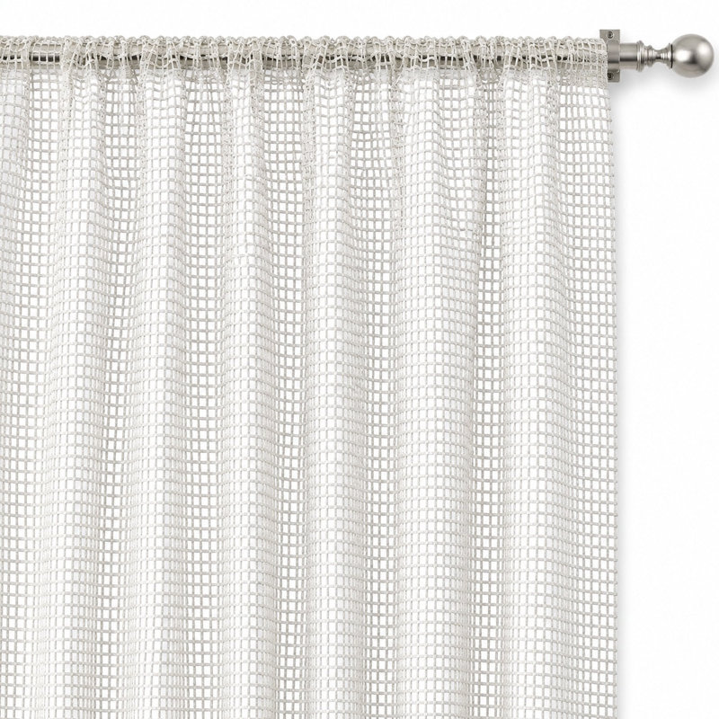 Net-Like Sheer | Area Fabric_AREA, Cream