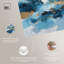 "Ocean Foil II", art mural bleu et doré par Art Remedy, prêt à être accroché, 45 x 30-1808215170-1808215180