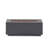 40,000 Concrete Outdoor Fire Pit, 40" Square, Grey - Heat Your Area Transform Space Into Warmth-288802038
