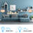 LED Flush Mounted Sconce (BULB NOT INCLUDED)-347236575