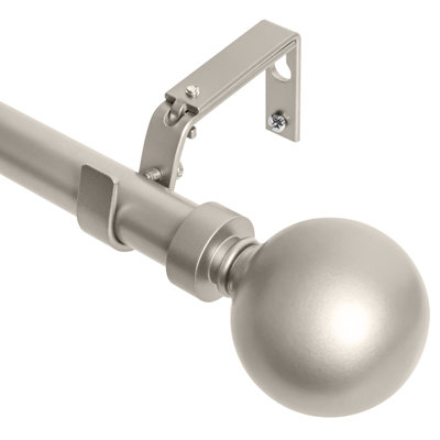 Enmore Adjustable Single Curtain Rod