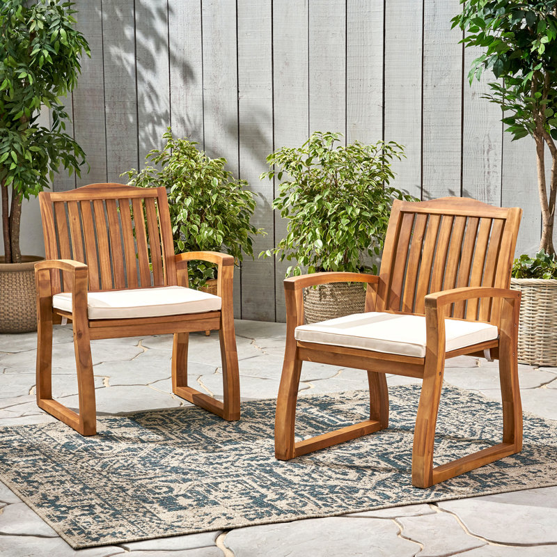 DELLA WOOD KD ARMCHAIR