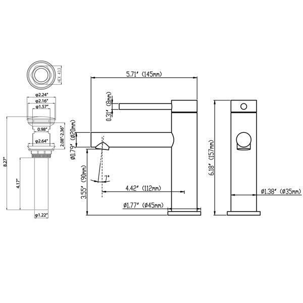 Dimensions du produit