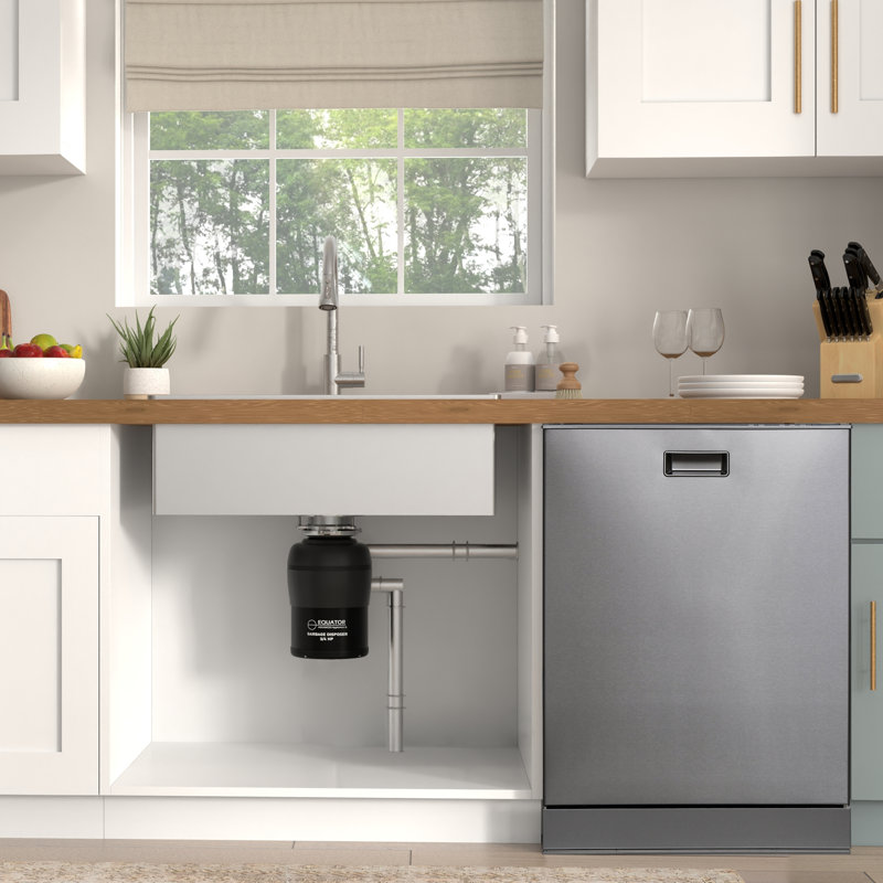 Lave-vaisselle 24 pouces 15 places E-star Ada + 3/4 hp Equator     , Acier Inoxydable