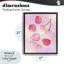 Cadre flottant Pink Fruit and Kisses, design par Ziwei Li-8283301-8283302