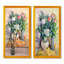 «Flower Vases Impressionism», ensemble de 2 photographies sur toile-196309587-196309615