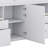 Leda Twin Size Loft Bed with 4 Drawers, Underneath Cabinet and Shelves-1168768700