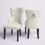 Chaise parsons rembourrée en velours Kirsten-67447847
