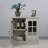 Durable Storage Sideboard with Acrylic Mirrored Doors-961739215-961739213