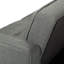 Lit simple futon en polyester avec matelas 71 po