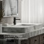 Parallel Single Hole Bathroom Faucet with Drain Assembly-51478300