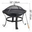 Noelia Round Wood Burning Smokeless Fire Pit