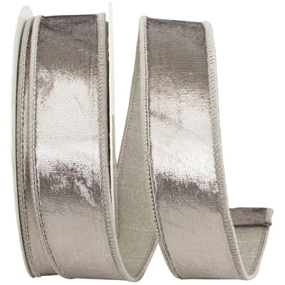 Designer Plush Velvet Elite Wired Edge Ribbon