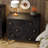 Bahtie Farmhouse Distressed Boho Embossed 3 Drawer Dresser With Ring Motif-2049556805