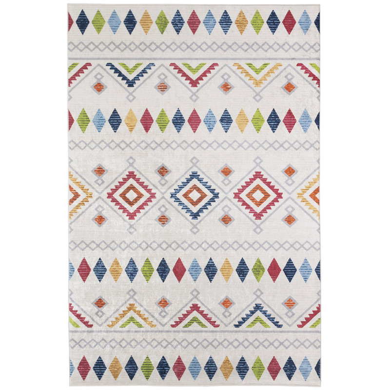 Rockett Argyle Indoor Rug, Rectangle 1'8" x 2'8"
