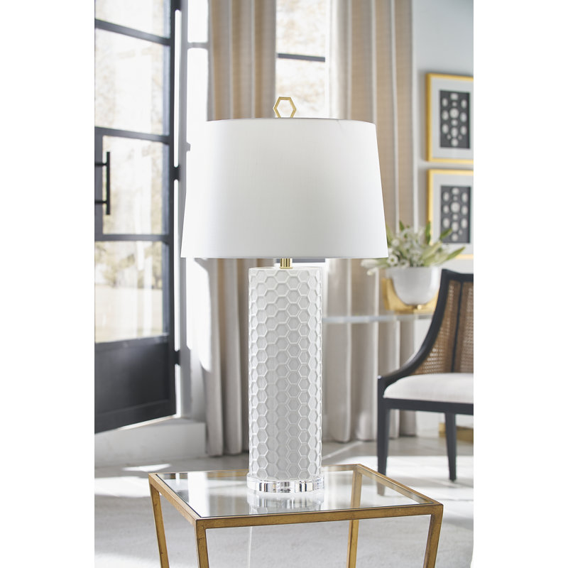Table Lamp, White