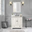 Thompson 31" Single Modern Bathroom Vanity Set-249305546-249305547