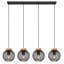 Axtellon 4 - Light Black Kitchen Island Pendant