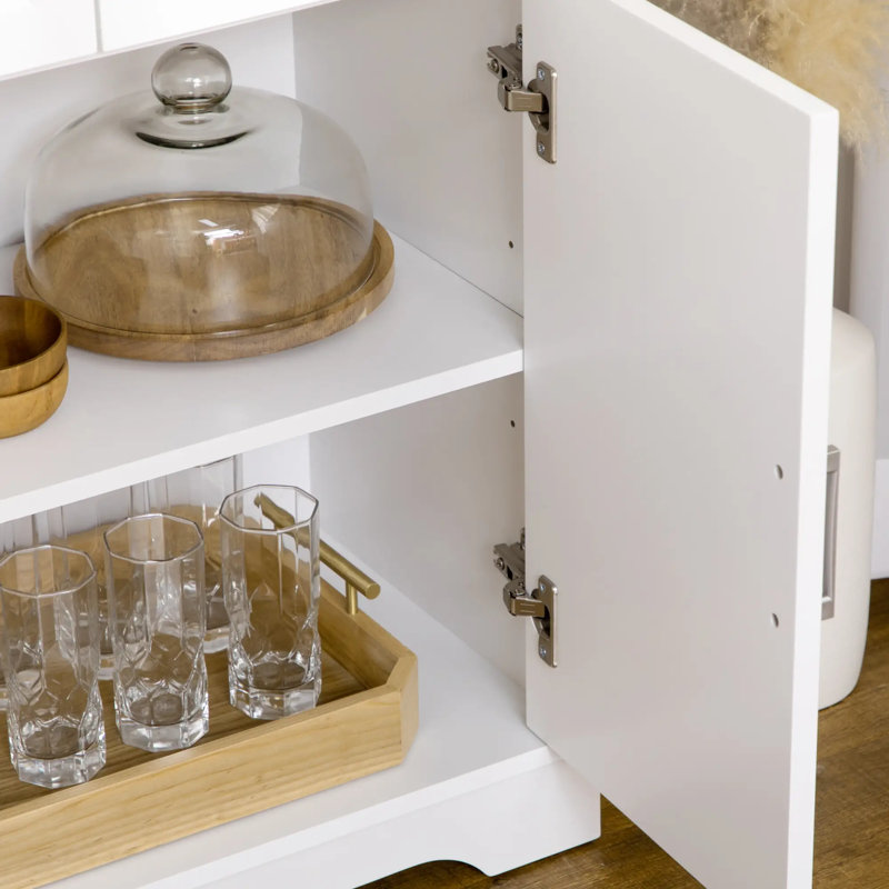 Îlot de cuisine avec 3 tiroirs et tablette réglable