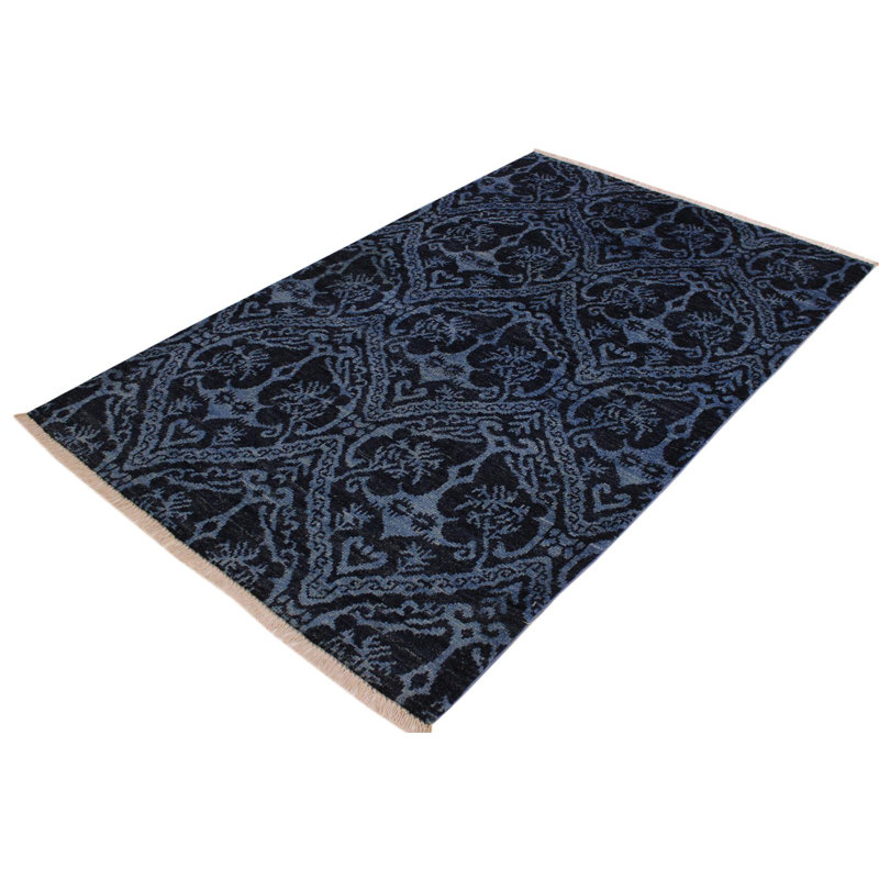 Brayton One-of-a-Kind 3'11" x 5'8" Area Rug in Blue/Black