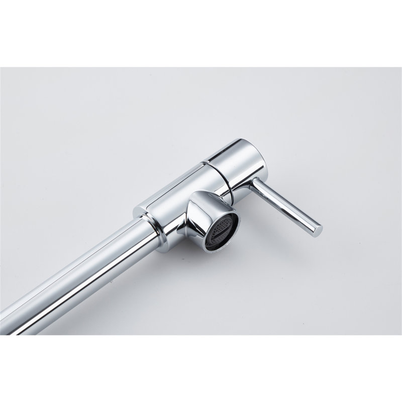 Robinet remplisseur de pot avec tige d'extension, Chrome