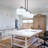 3 - Light 47" Modern Linear Kitchen Island Pendant With White Drum Shade For Dining Room Living Room-774458210-553148308