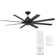 66" 8 - Blade Outdoor / Indoor Smart Ceiling Fan with Remote Control Included, Works With Google Assistant, Amazon Alexa and IOS/Android Mobile APP