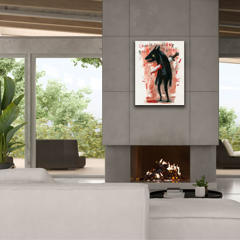 Sur toile, H 34 po x l 26 po x P 1,5 po