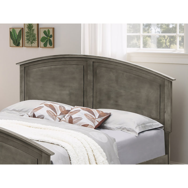 Ensemble de 2 lits doubles gris Halden, Double, Gris